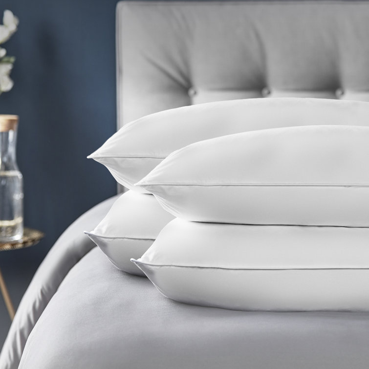 Silentnight Luxury Anti Allergy Duck Feather And Down Pillows 4 Pack